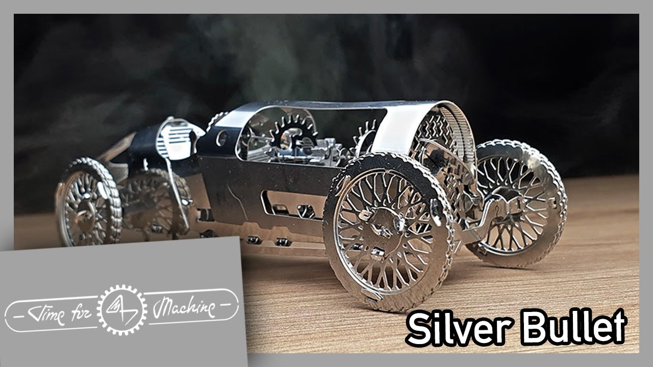 🔧 Silver Bullet : une maquette 3D en métal à construire soi-même