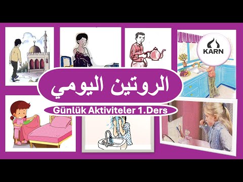 Günlük Aktiviteler الروتين اليومي | Arapça Dil Eğitimi