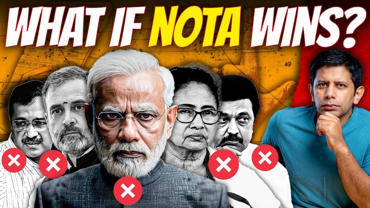 SCAM! - Do not press NOTA Until Supreme Court Makes One Small Change! | Akash Banerjee