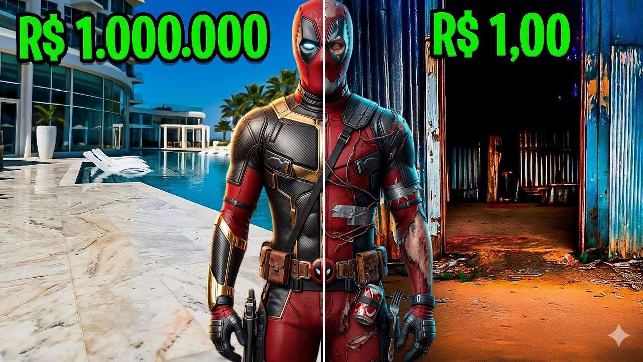 TESTEI O DEADPOOL NA VIDA REAL E ME ARREPENDI