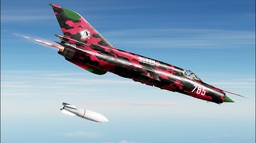 DCS: #082: MiG-21Bis: Nuke (RN-24 - 470kg, nuclear bomb)