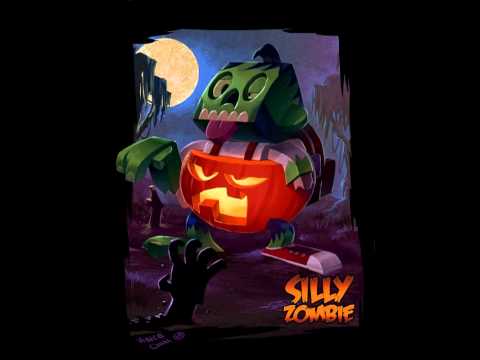 Silly Zombie Pumpkin Pants