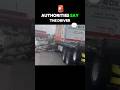 Truck driver smashes tree and 12 cars‼️#truck #driver #pod #hollywood