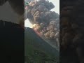 Stromboli volcano eruption captured on thermal camera | USA TODAY #Shorts