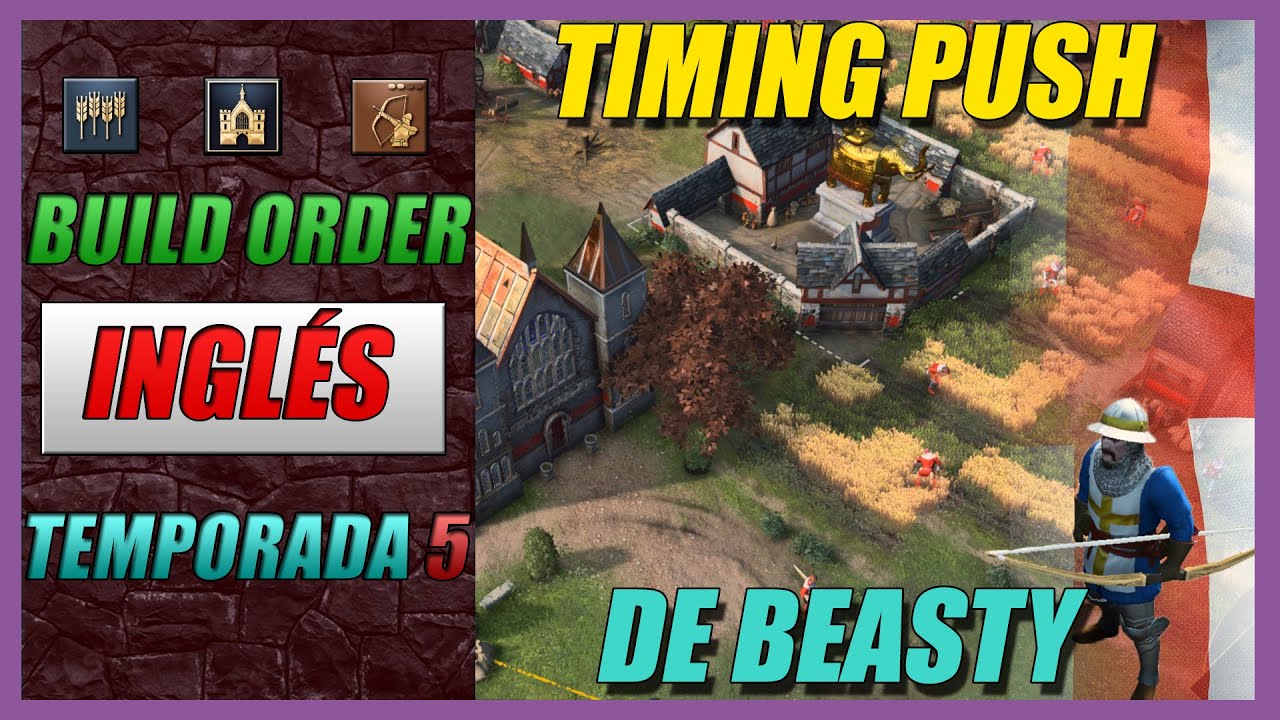 Como Realizar El Eco Timing Push de Beastyqt Guía del Build Order