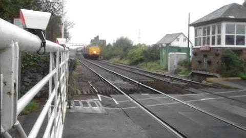 Network Rail class 97s on RHTT(return working)