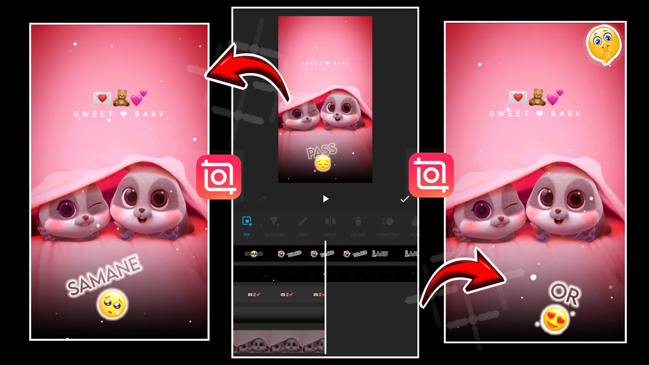 New Cartoon Viral Lyrics Status Video Editing in Inshot Lofi Remix