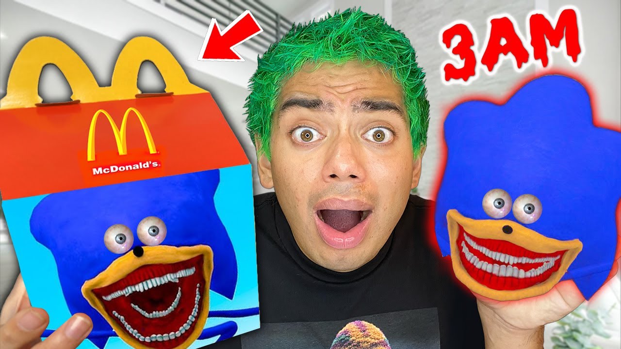 DO NOT ORDER THE SHIN SONIC HAPPY MEAL FROM MCDONALDS AT 3AM!! (SHIN SONIC IS REAL!!)