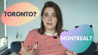 Cities of Canada: Toronto vs Montreal | The best city to live in Canada