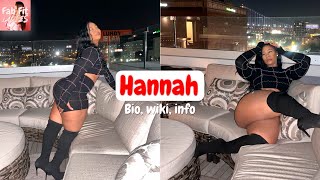 Hannah 🇺🇸 | Curvy Model and Nail Tech | Bio+Info