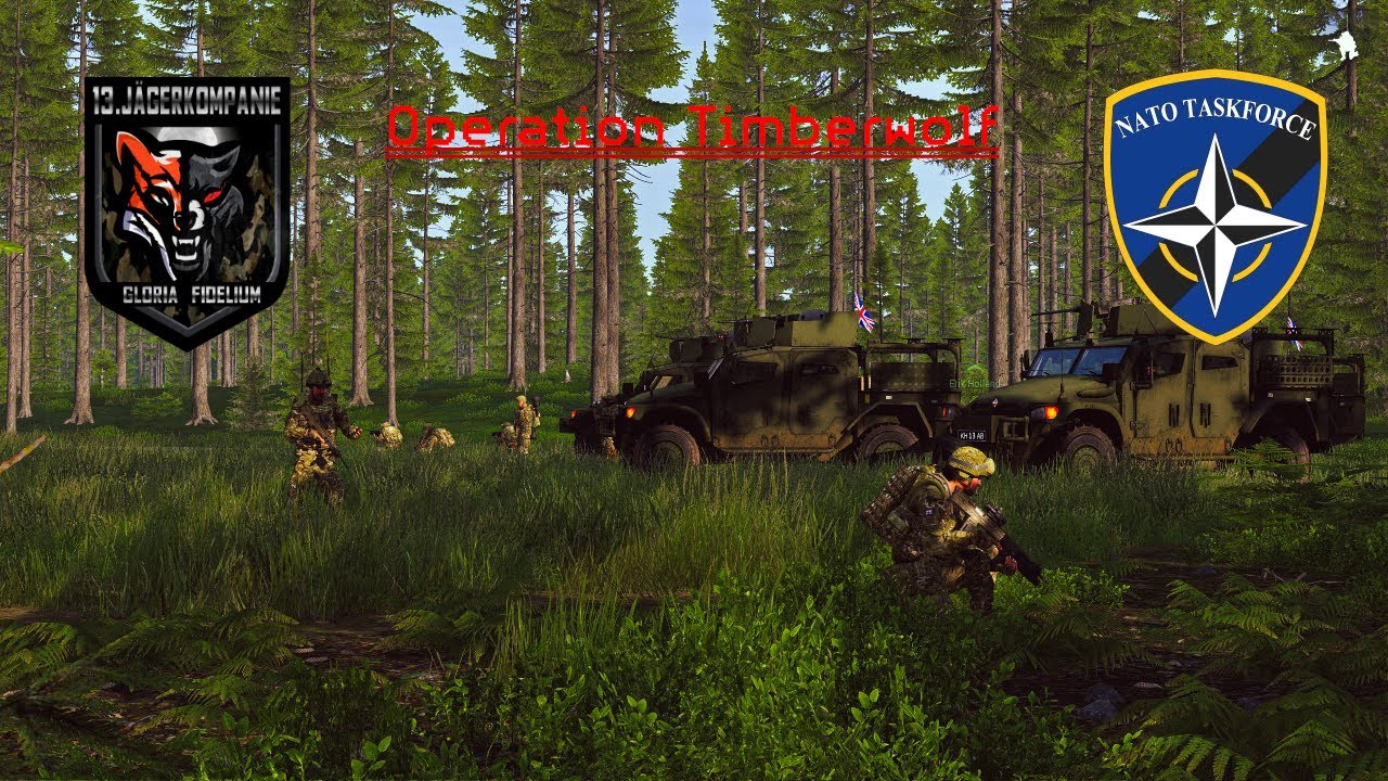 🟥LIVE 13.Jägerkompanie Bei 🔹Operation Timberwolf🔹powered by NTF
