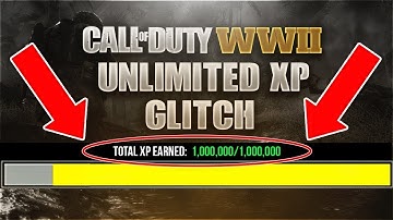 COD WW2 UNLIMITED XP GLITCH RANK UP FAST!!!