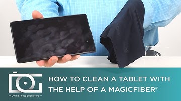How to Clean a Tablet Screen The Right Way | MagicFiber® Microfiber Cleaning Cloth | TUTORIAL