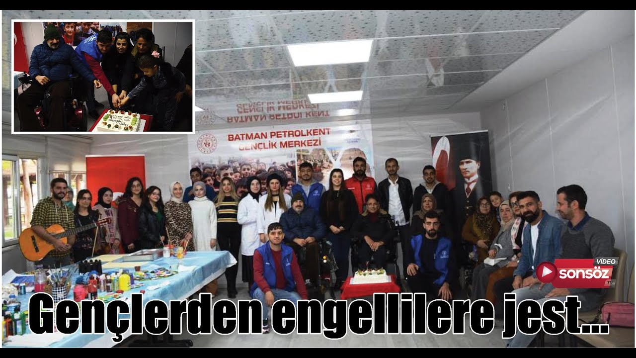 Gen&ccedil;lerden engellilere jest&hellip;