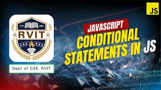 5 .Conditional Statements and Problems In JavaScript by Ashoka Sir | FSD | #RVIT