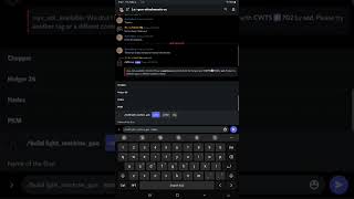 CODM Gunsmith Discord bot Basic Command