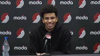 Toumani Camara End of Season Interview | 2023-2024 | Portland Trail Blazers