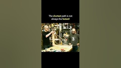 Why does the shortest path is not always the fastest?