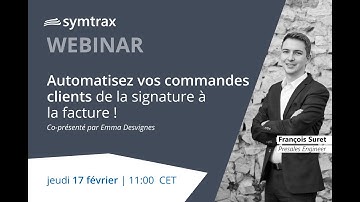 Automatisez vos commandes clients de la signature à la facture !