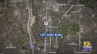 CSPD investigating hit and run involving motorcycle