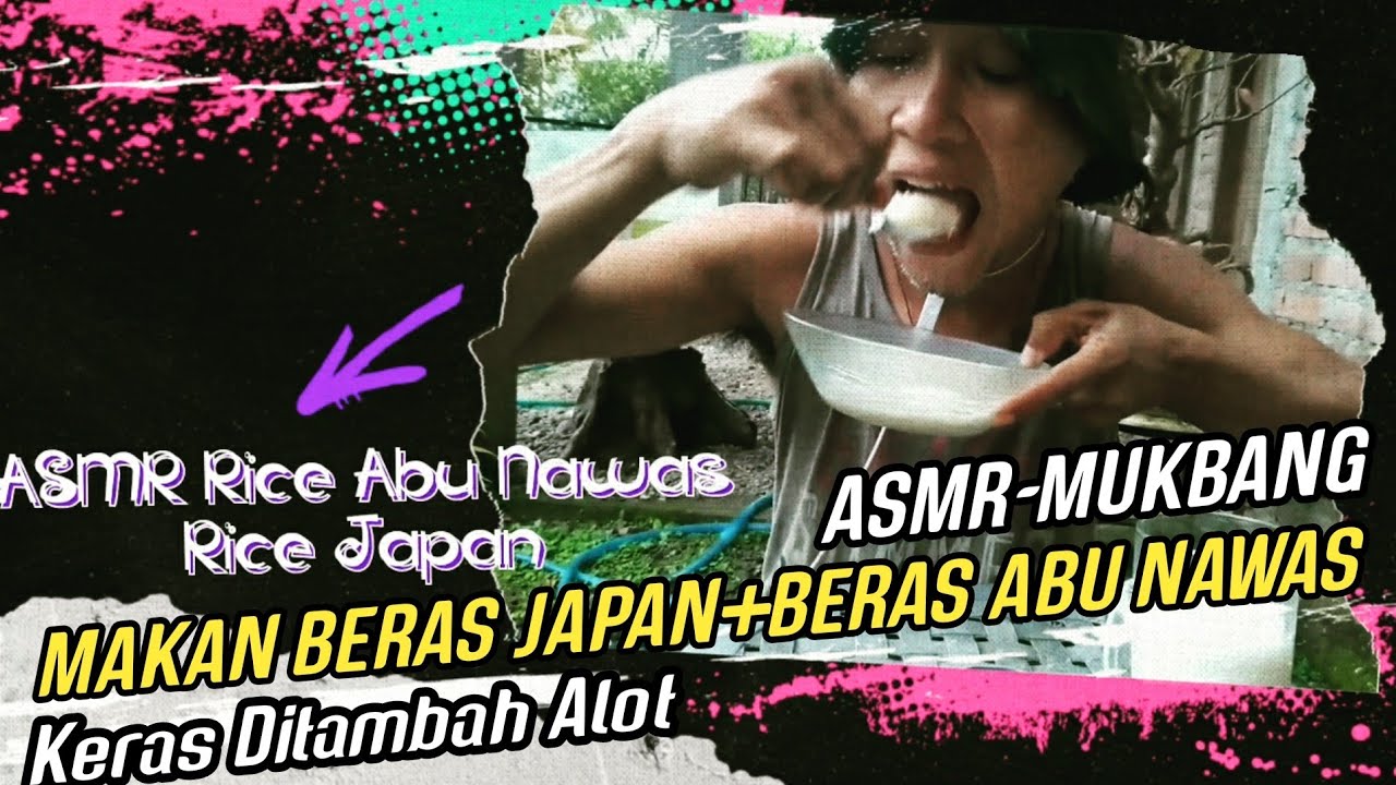 Nawas Rice ASMR@THE DOT food RAW RICE ABU NAWAS+RICE JEPANG🌾⁉️Keras + Alot - YouTube