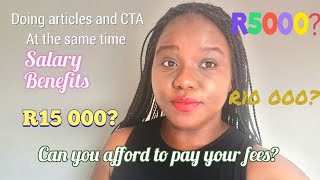 Salary expectations SAICA articles Without CTA | Entry level | extra benefits and more |