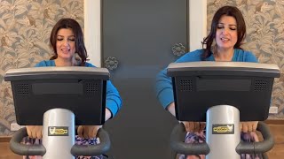 Le Khanna Suddenly Started Singing A Song While Exercising Le Khanna Glamour Video