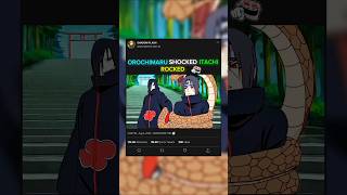 Itachi Trapped Orochimaru On His Genjutsu