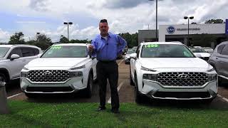 Wilson Hyundai--2021 Santa Fe vs. Chevy Traverse with Renier