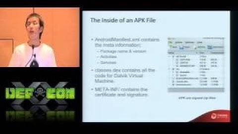 DEF CON 20 APK File Infection on an Android System Bob Pan