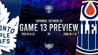 Leafs vs Oilers Game 13 Preview: Matthews vs McDavid, Injury Updates, and Best Bets