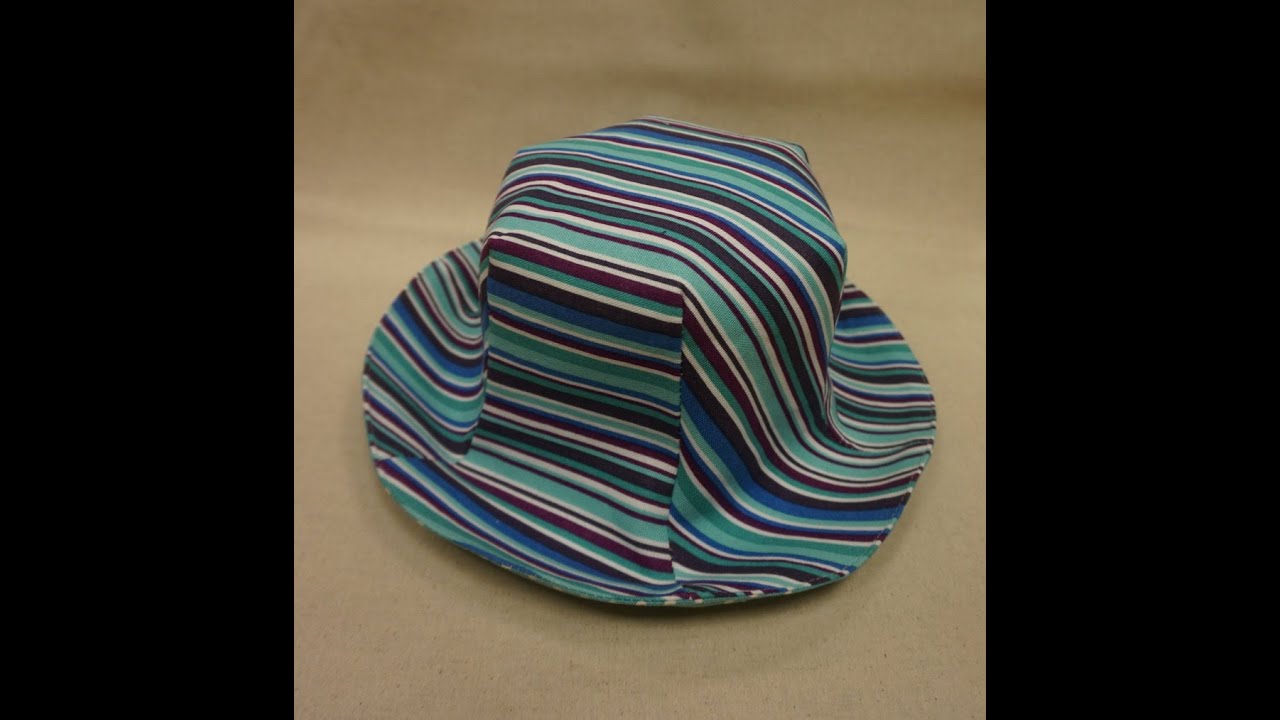 清秀佳人布坊 - 手作教學 - 雙面六片帽的作法