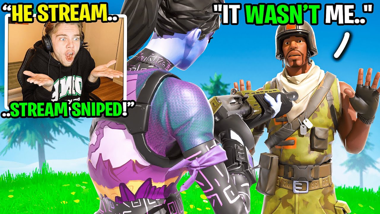 I confronted an AERIAL ASSAULT TROOPER for STREAM SNIPING