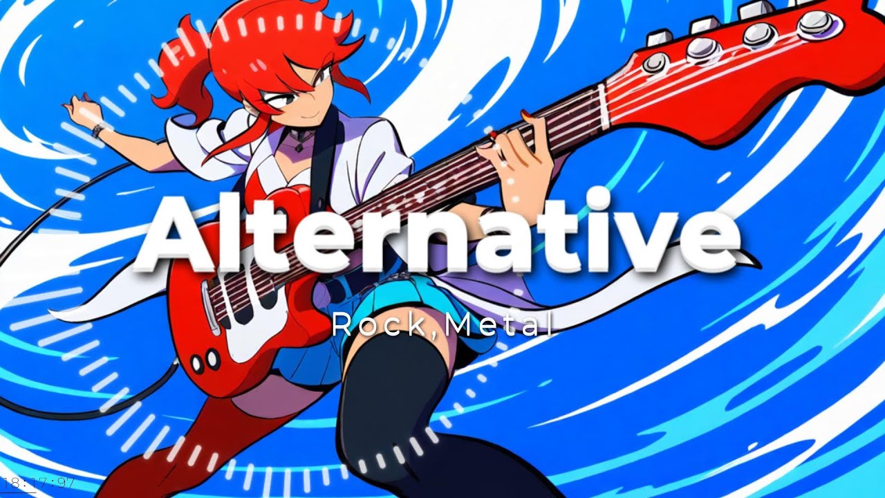 [ 𝐏𝐥𝐚𝐲𝐥𝐢𝐬𝐭 ]🎵 Metal Meets Alternative Rock: Intense Guitar Riffs🎵 ...
