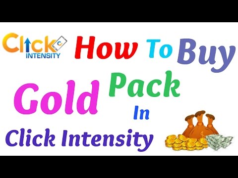 How to Buy Gold Packs in Click intensity