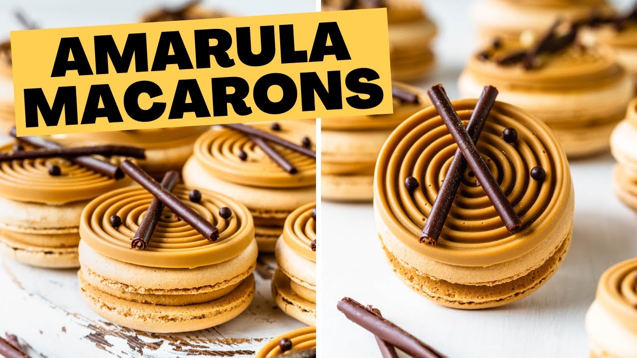 Amarula macarons