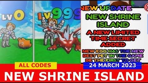 NEW UPDATE [SHRINE⛩️] Tapping Simulator! ROBLOX | ALL CODES | March 24, 2023