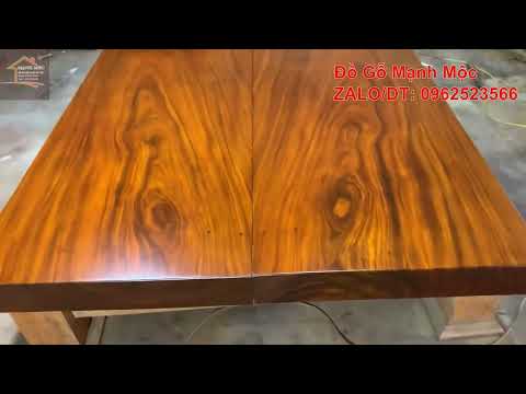 Video Sập Chiếu Ngựa Nguyên Khối Gỗ Lim Xanh Tali 1m8x2m37 -... - youtube