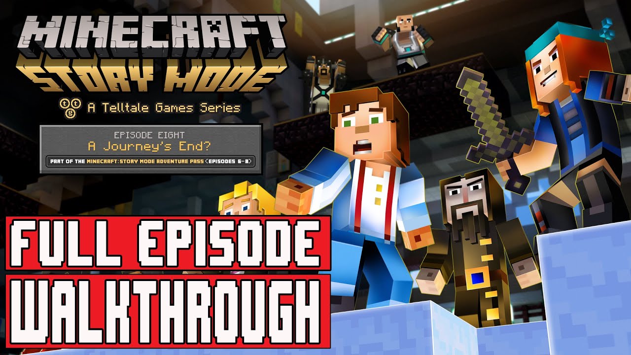 Minecraft Story Mode Episode 8 Gameplay Walkthrough Part 1 FULL EPISODE ...
