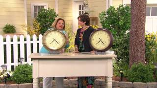 3-in-1 Outdoor Clock w/ Thermometer and Hygrometer with Dan Hughes Profile