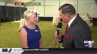WBAY's Bill Jartz interviews JJ Keller Foundation's Monica Stage at the U.S. Venture Open