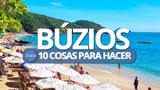 10 COSAS PARA HACER EN BÚZIOS  (los imperdibles) QUE HACER EN BÚZIOS, Brasil.