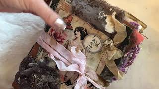 (SOLD. Thank you!) Grungy junk journal "THIS BEAUTIFUL GRUNGY LIFE"