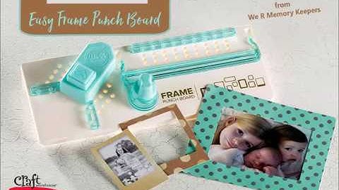 Frame Punch Board from We R Memory Keepers