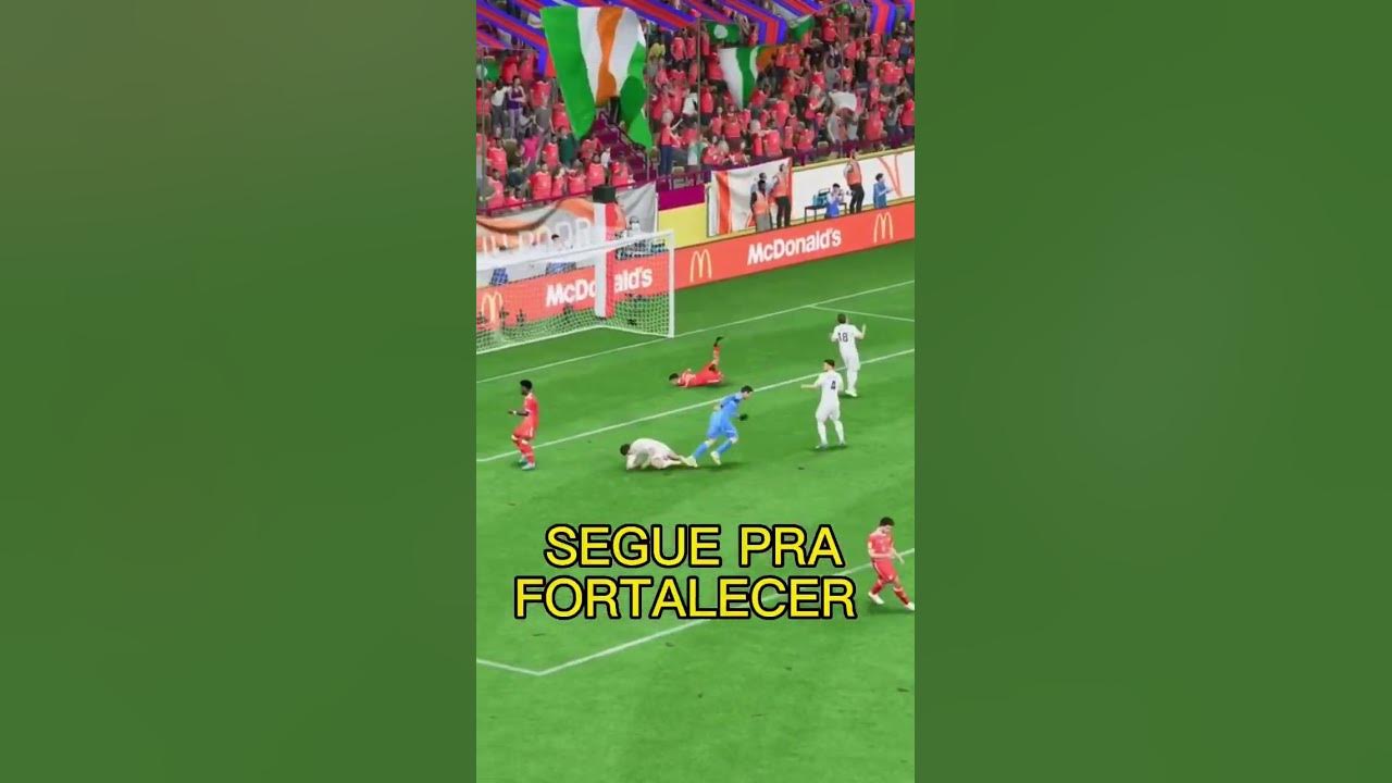 TUTORIAL DO CHUTE DE LETRA NO FIFA 23 🎮⚽️🔥 #fifa #fifa23 #tutorial #