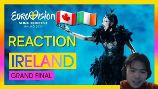 SCARY! Bambie Thug - Doomsday Blue | Ireland 🇮🇪 | Grand Final | Eurovision 2024 | CANADIAN REACTION