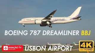 Boeing 787-8 BBJ Dreamliner • Lisbon Airport