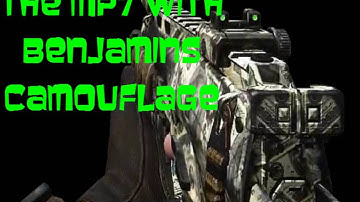 The MP7 with Benjamins Camouflage  | New Black Ops II DLC Camo