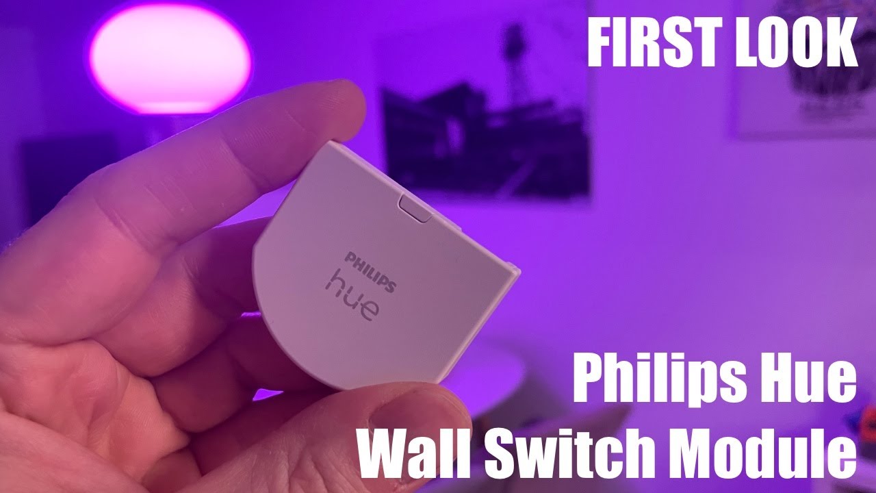 Hue Single Wall Switch Module to control Hue Smart Lights | Philips Hue US