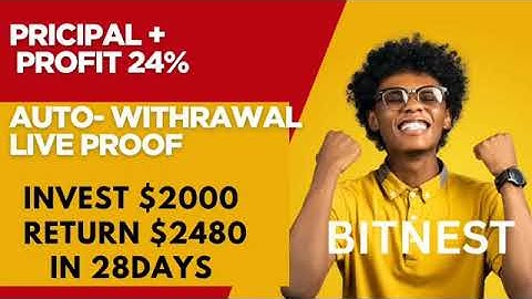 BitNest - Full Analysis #100% Decentralized System #24% profit in 28 days #Start with 1$ #Certik